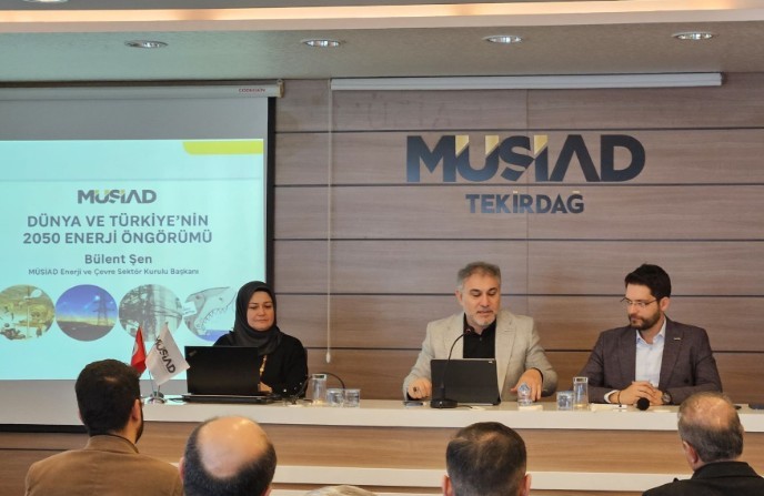 Tekirdağ’da MÜSİAD Enerji ve Çevre Sektör Kurulu Bölge Toplantısı Gerçekleştirildi