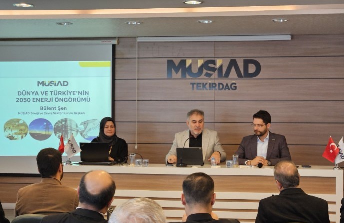 Tekirdağ’da MÜSİAD Enerji ve Çevre Sektör Kurulu Bölge Toplantısı Gerçekleştirildi